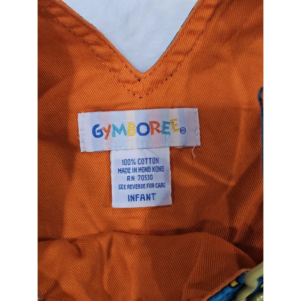 Rainbow Tag Gymboree Infant Size Fish Geometric Overalls